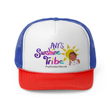 Load image into Gallery viewer, Avy&#39;s Sunshine Tribe Trucker Hat
