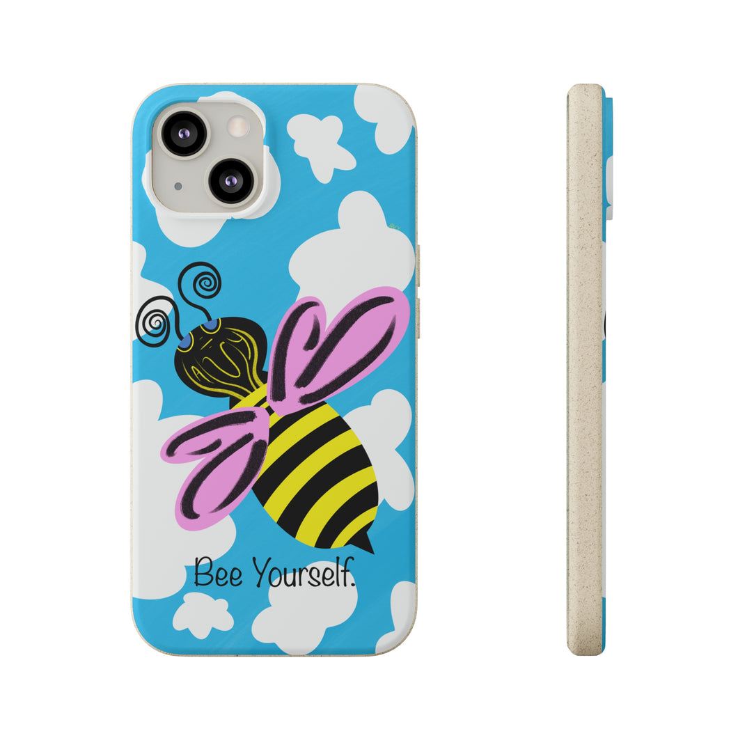 Bee Yourself Biodegradable Phone Case