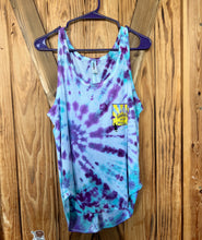 Load image into Gallery viewer, Hand Tie-Dyed Ask Me About My Kite Women&#39;s Style Tank
