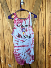 Load image into Gallery viewer, Hand Tie-Dyed Ask Me About My Kite Women&#39;s Style Tank
