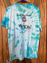 Load image into Gallery viewer, Hand Tie-Dyed Ask Me About My Kite T-Shirt
