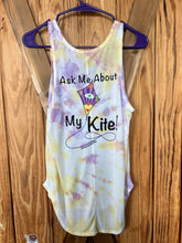 Load image into Gallery viewer, Hand Tie-Dyed Ask Me About My Kite Women&#39;s Style Tank
