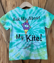 Load image into Gallery viewer, Hand Tie-Dyed Ask Me About My Kite T-Shirt
