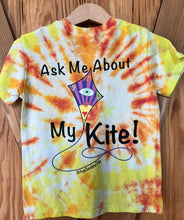 Load image into Gallery viewer, Hand Tie-Dyed Ask Me About My Kite T-Shirt
