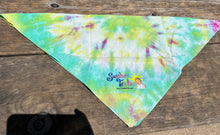 Load image into Gallery viewer, Hand Tie-Dyed Sunshine Tribe 100% Cotton Bandana
