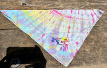 Load image into Gallery viewer, Hand Tie-Dyed Sunshine Tribe 100% Cotton Bandana
