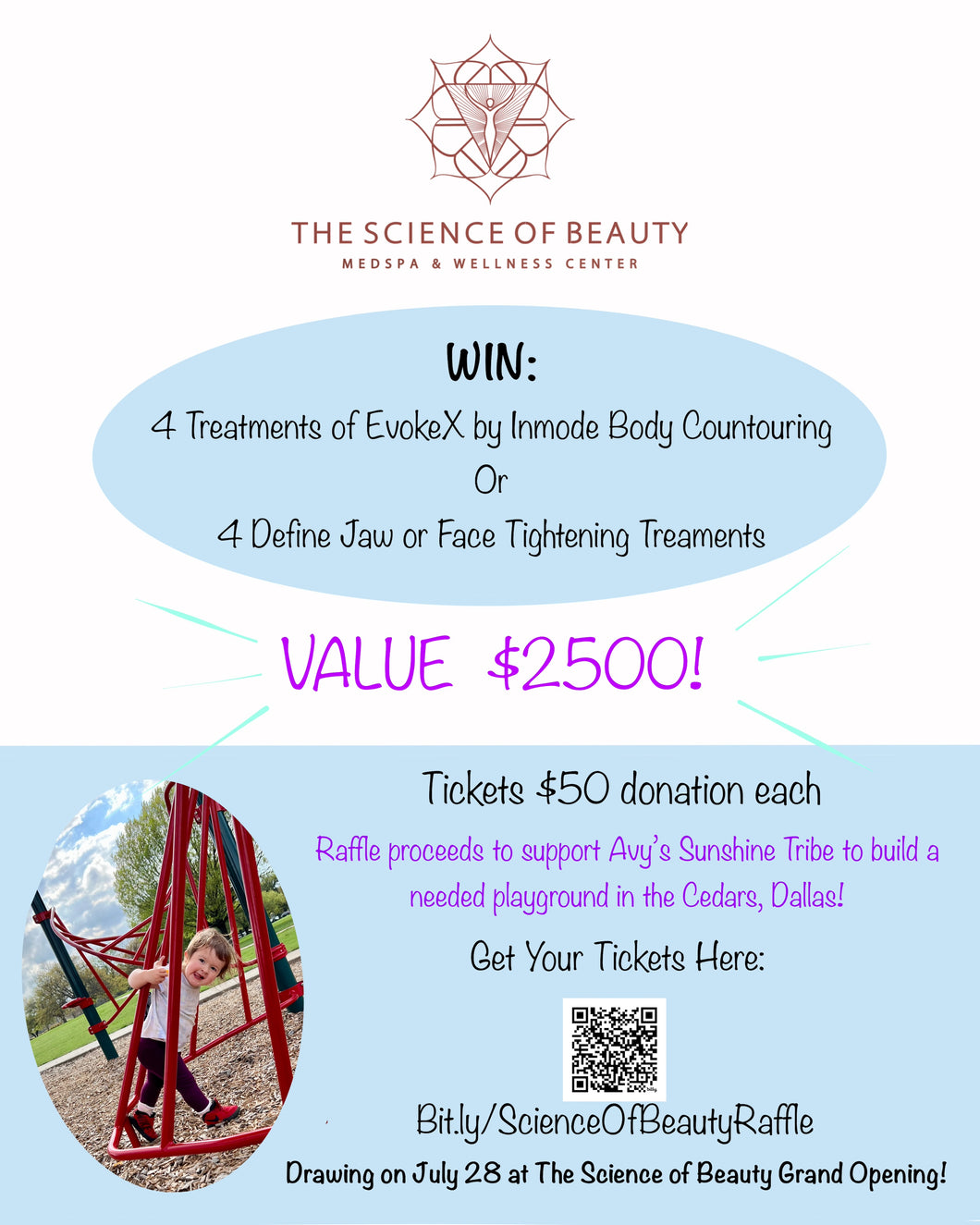 The Science of Beauty Raffle!