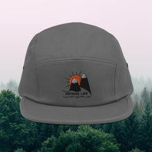 Load image into Gallery viewer, Outside Life Camper Style Hat - Grey/Tan Orange Sun
