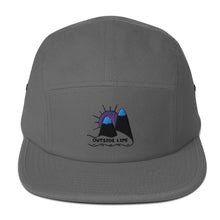 Load image into Gallery viewer, Outside Life Camper Style Hat - Grey/Tan Purple Sun
