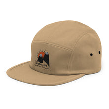 Load image into Gallery viewer, Outside Life Camper Style Hat - Grey/Tan Orange Sun
